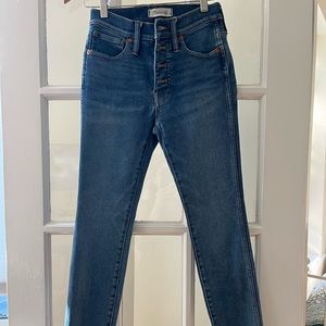 Madewell skinny jeans